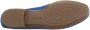 Gabor Blauwe Suède Loafers Slip-On Ronde Neus Blue Dames - Thumbnail 9