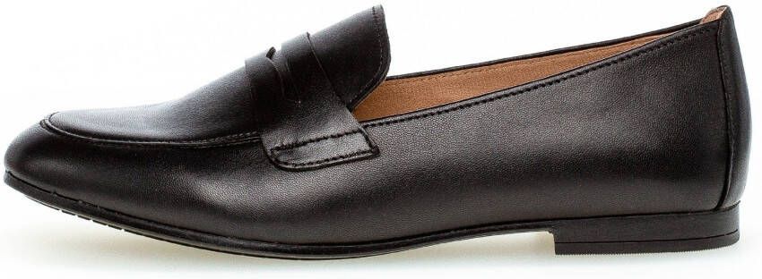 Gabor Loafers Slipper business schoen met versierband en blokhak