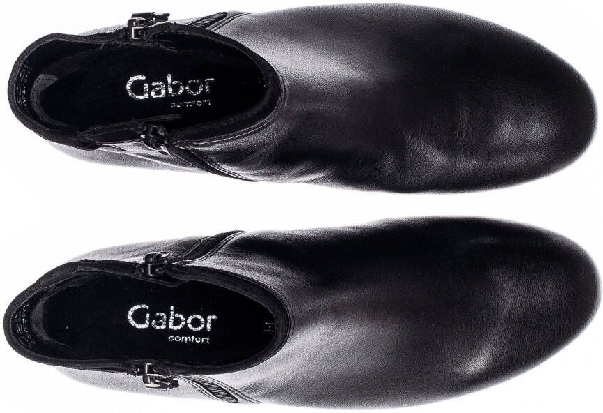 Gabor Laarsjes Pisa blokhak business schoen comfortschoen in breedte h (=zeer wijd)