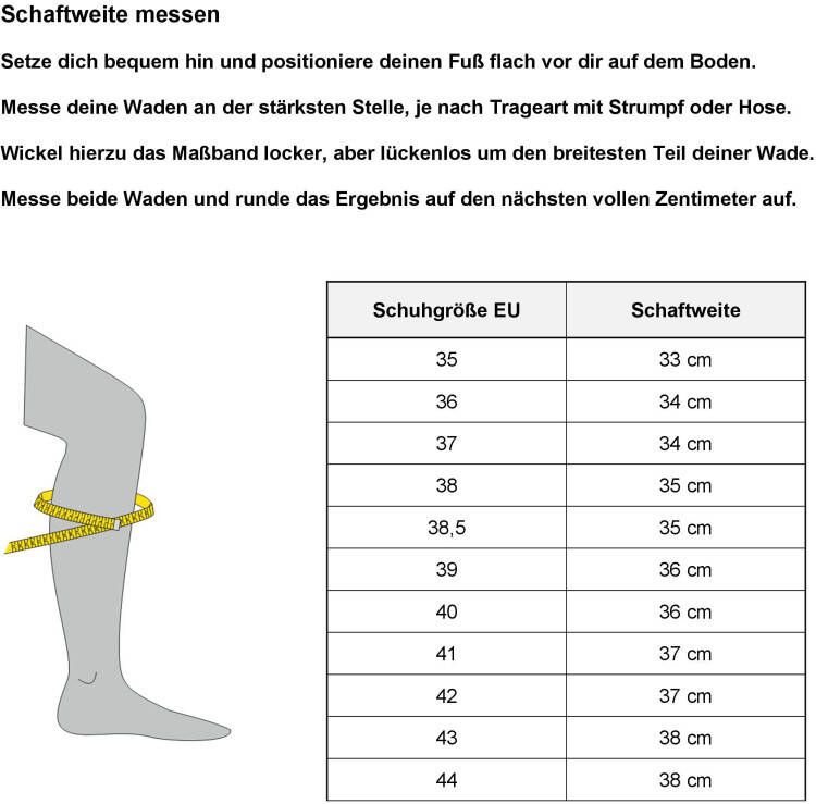 Gabor Laarzen blokhak plateau lange laarzen met xs-stretch-schaft