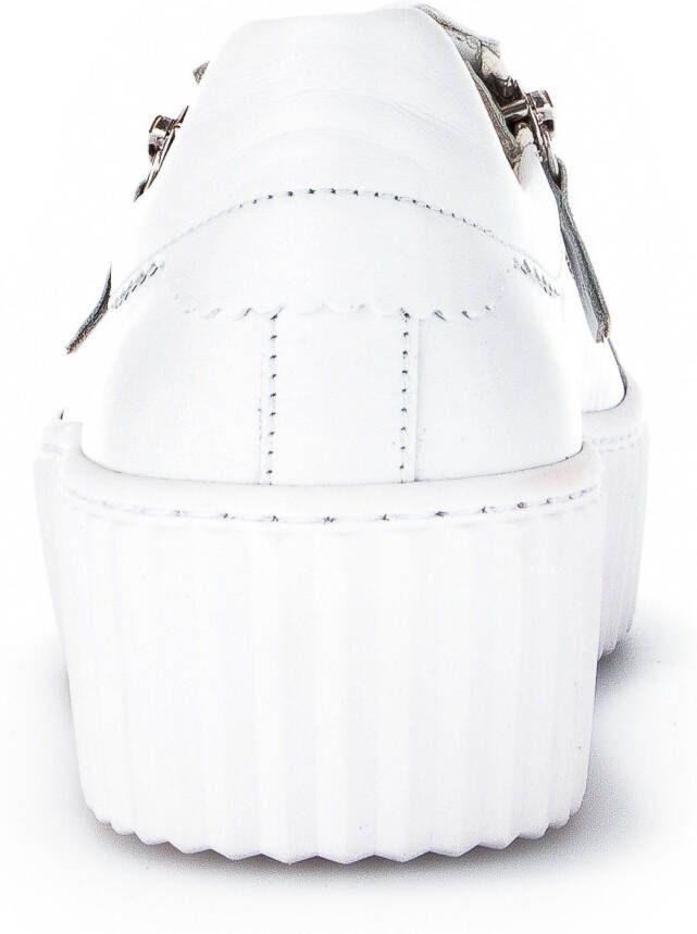 Gabor Witte Leren Moderne Sneakers White Dames - Foto 4