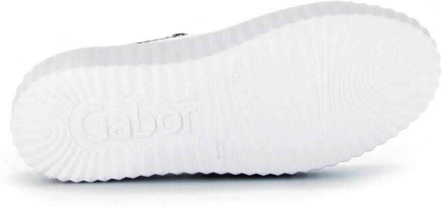 Gabor Witte Leren Moderne Sneakers White Dames - Foto 5