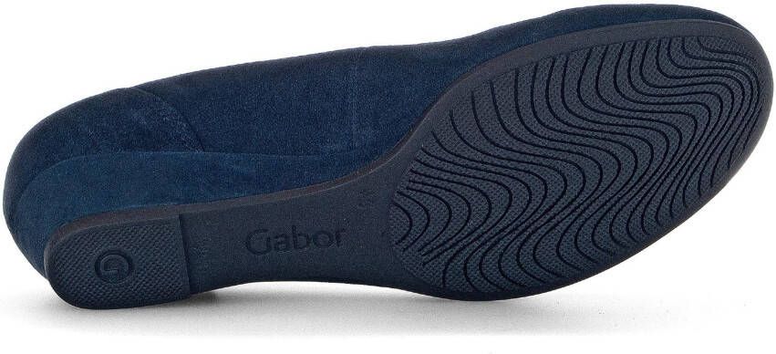 Gabor Pumps Kreta wedge heel lage schoen slip-on shoe in comfortable width g (= wide)