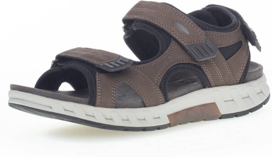 Gabor Rollingsoft NU 21% KORTING Sandalen met drie klittenbandsluitingen