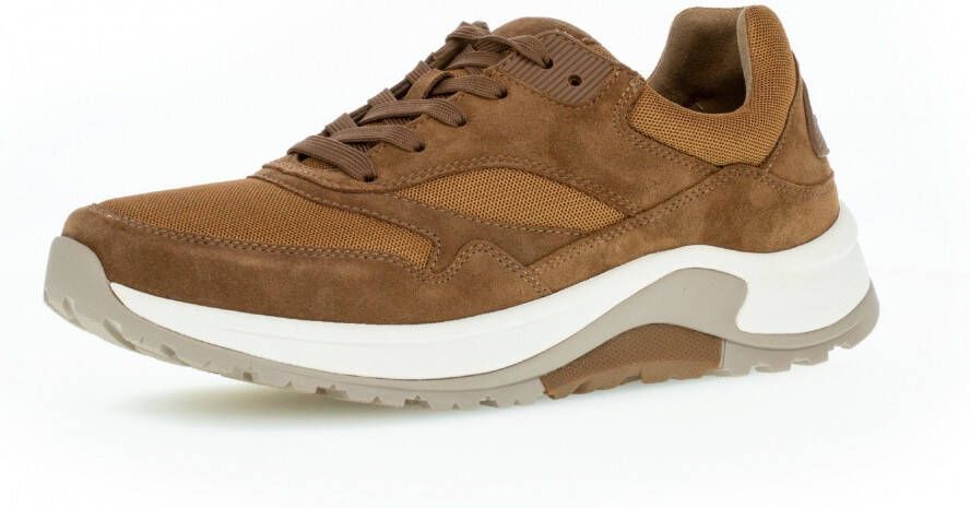 Gabor Rollingsoft Sneakers in de materiaalmix