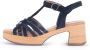 Gabor Lichtgewicht Hoge Hak Sandalen Blue Dames - Thumbnail 9