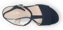 Gabor Zwarte Fluweel Leren Sandalen Black Dames - Thumbnail 13