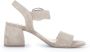 Gabor Beige Leren Sandalen Beige Dames - Thumbnail 7