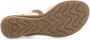 Gabor Bruin Gouden Leren Sandalen Multicolor Dames - Thumbnail 9