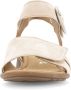 Gabor Bruin Gouden Leren Sandalen Multicolor Dames - Thumbnail 10