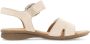 Gabor Bruin Gouden Leren Sandalen Multicolor Dames - Thumbnail 11