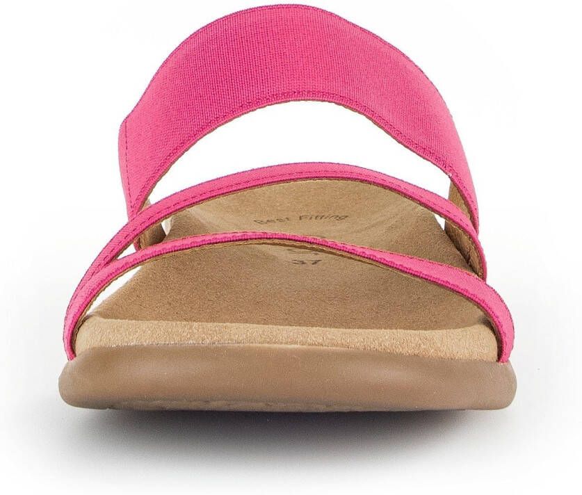 Gabor Slippers wedge heel summer shoe slippers in summer color palette