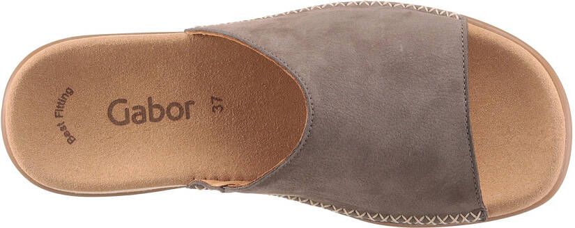 Gabor Slippers wedge heel summer shoe slippers in simple form