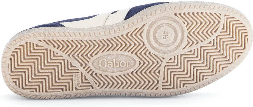 Gabor Sneakers vrijetijdsschoen halve schoen veterschoen met gepolsterde schacht