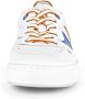 Gabor Comfort Sneaker Wit-Oranje G-leest - Thumbnail 5