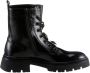 Gabor Zwarte lakleren veterschoenen Black Dames - Thumbnail 11