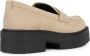 Geox Ademende ultra-dempende loafer met modern design Beige Dames - Thumbnail 4