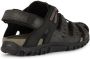 Geox Heren Platte Sandalen voor Casual Gelegenheden Black Heren - Thumbnail 16