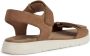 Geox Stijlvolle Platte Sandalen voor Vrouwen Brown Dames - Thumbnail 10