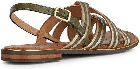 Geox Sandalen D SOZY PLUS G zomerschoen sandaal blokhak met verstelbare bandjes