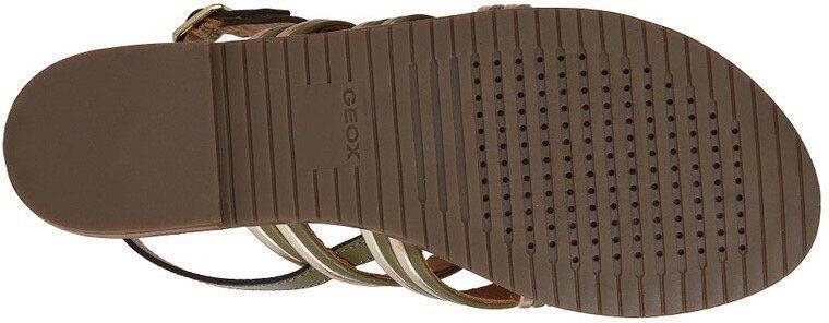 Geox Sandalen D SOZY PLUS G zomerschoen sandaal blokhak met verstelbare bandjes