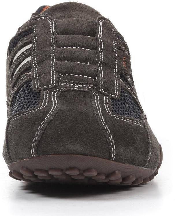 Geox Slip-on sneakers UOMO SNAKE Slipper vrijetijdsschoen met sierstiksels en speciale membraan