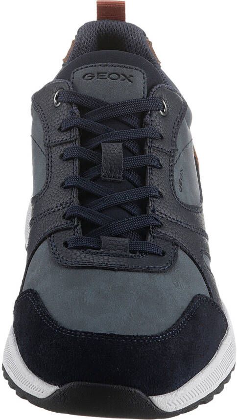 Geox Sneakers U MOLVENO A Vrijetijdsschoen halfschoen veterschoen met plateauzool