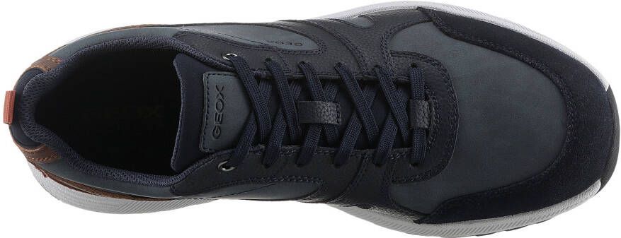 Geox Sneakers U MOLVENO A Vrijetijdsschoen halfschoen veterschoen met plateauzool