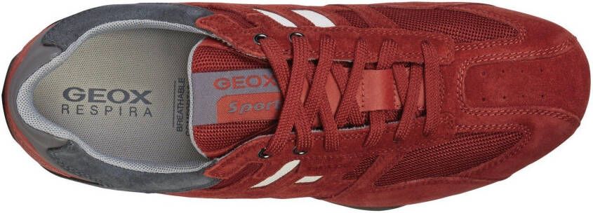 Geox Sneakers Snake in een mix van materialen met speciaal -membraan