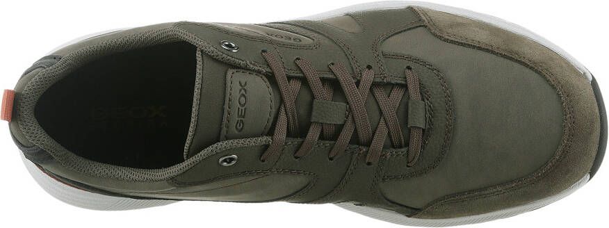 Geox Sneakers U MOLVENO A Vrijetijdsschoen halfschoen veterschoen met plateauzool