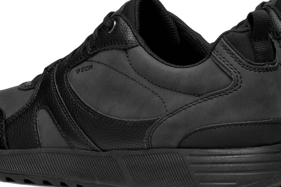 Geox Sneakers U MOLVENO A Vrijetijdsschoen lage schoen veterschoen met plateauzool