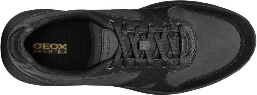 Geox Sneakers U MOLVENO A Vrijetijdsschoen halfschoen veterschoen met plateauzool