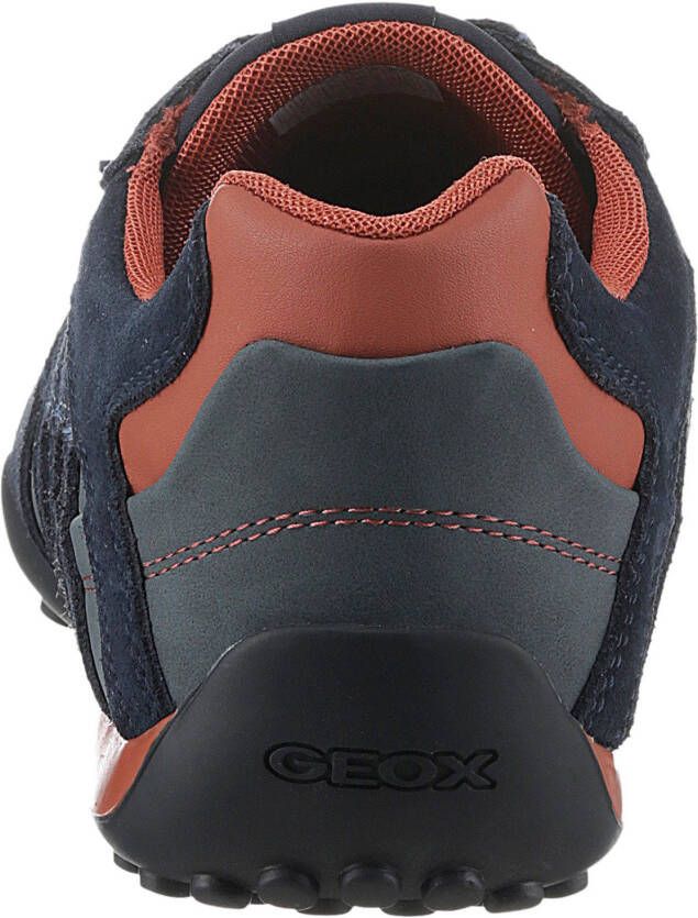 Geox Sneakers UOMO SNAKE A Vrijetijdsschoen lage schoen veterschoen met uitneembare binnenzool