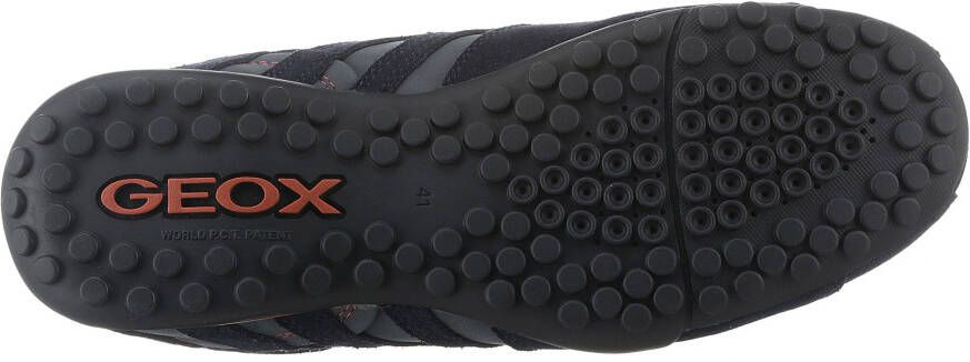 Geox Sneakers UOMO SNAKE A Vrijetijdsschoen lage schoen veterschoen met uitneembare binnenzool