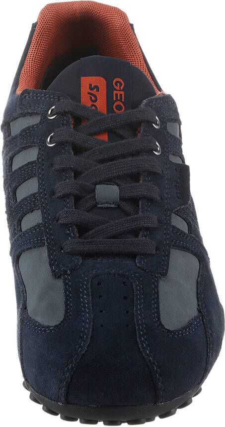 Geox Sneakers UOMO SNAKE A Vrijetijdsschoen lage schoen veterschoen met uitneembare binnenzool