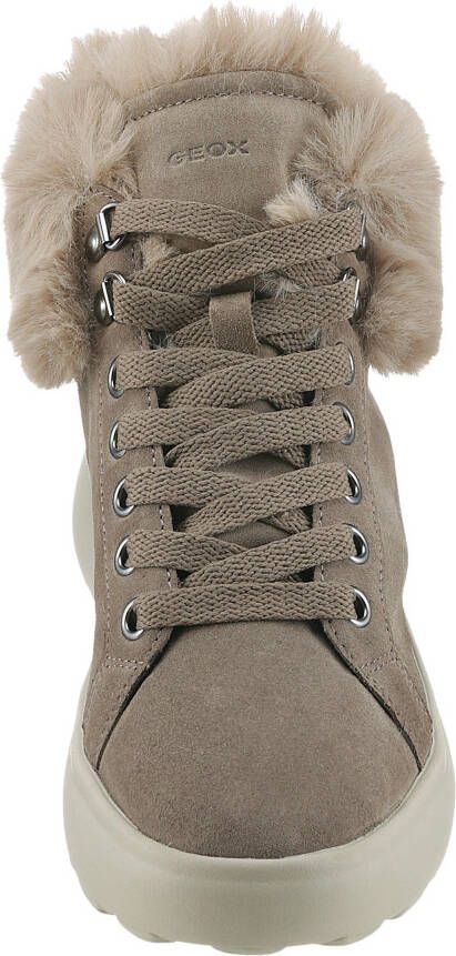 Geox Winterlaarzen D SPHERICA High top sneaker veterschoenen winterboots met plateauzool