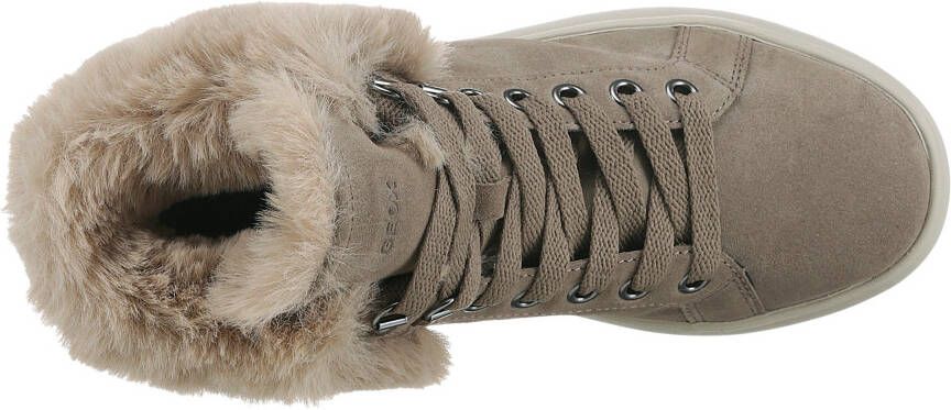 Geox Winterlaarzen D SPHERICA High top sneaker veterschoenen winterboots met plateauzool