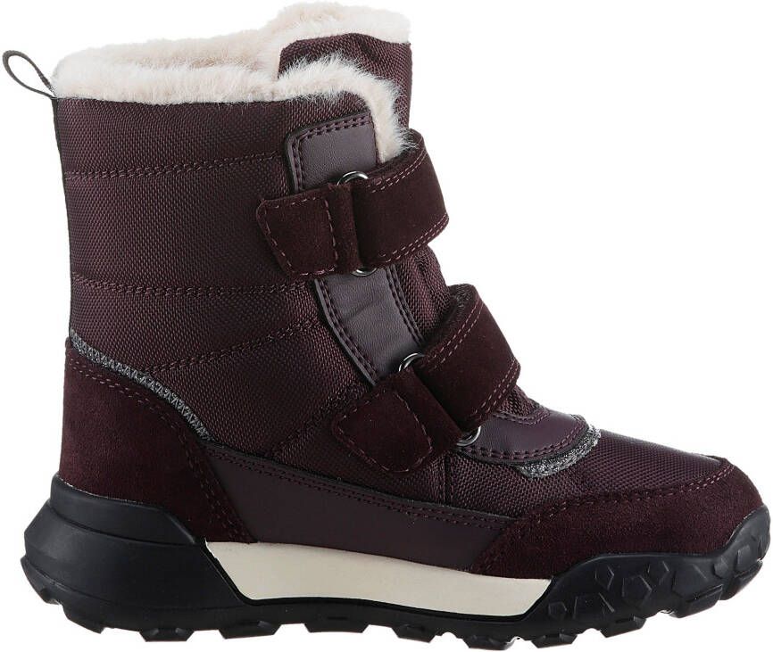 Geox Winterlaarzen J TREKKYUP GIRL B ABX Klittenbandlaarzen sneeuwlaarzen winterlaarzen met warme voering