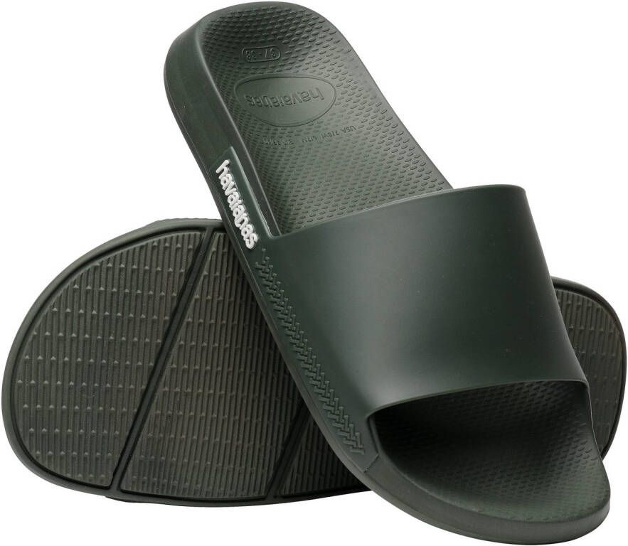 Havaianas Badslippers SLIDE CLASSIC zomerschoen slippers badschoen met brede bandage comfortabele vorm