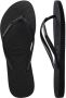 Havaianas Slim Glitter II | Black Blac Zwart Rubber Teenslippers Dames - Thumbnail 11