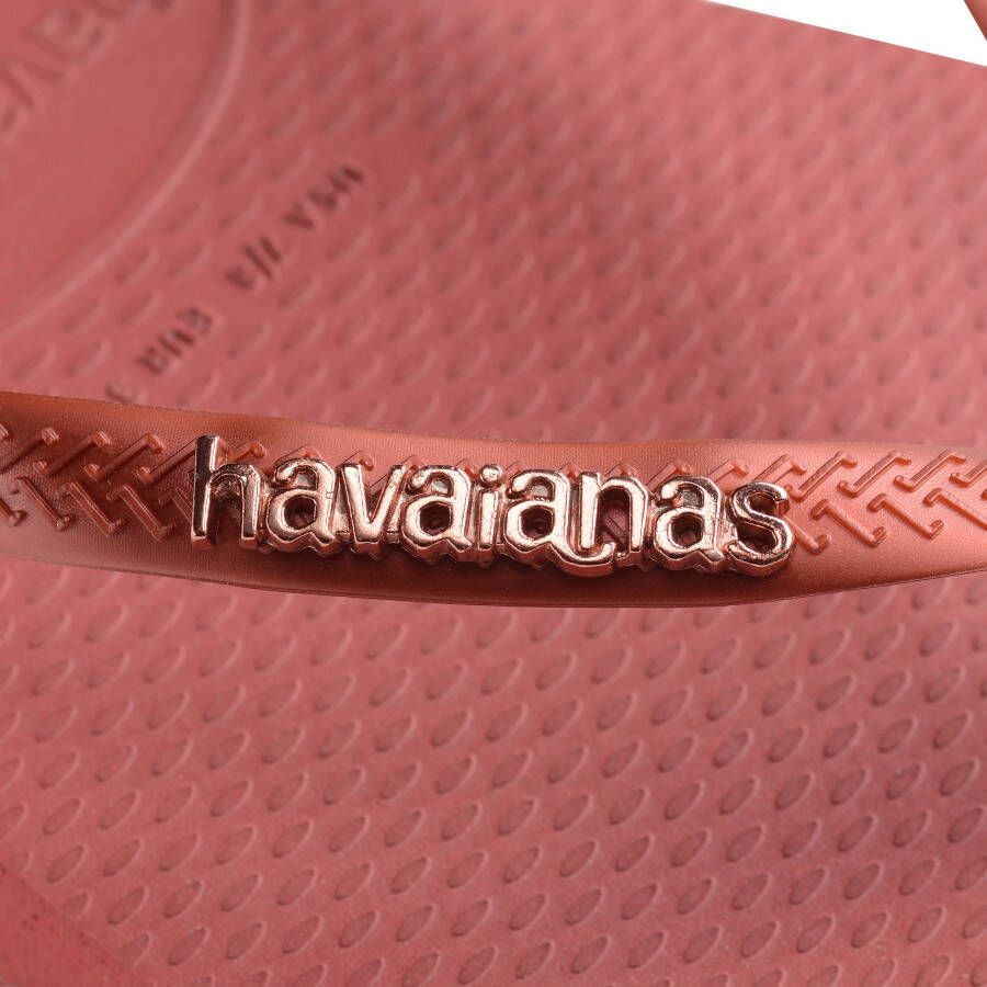 Havaianas Teenslippers SQUARE LOGO METALLIC