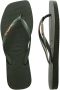 Havaianas Teenslippers SQUARE LOGO METALLIC - Thumbnail 7