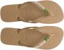 Havaianas Teenslippers Brasil Logo zomerschoen slippers poolslides met logo-opschrift - Thumbnail 12