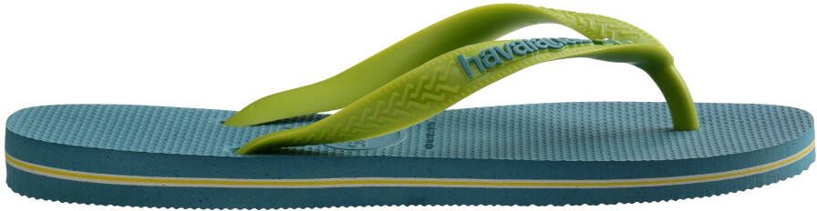 Havaianas Teenslippers Brasil Logo zomerschoen slippers poolslides met logo-opschrift