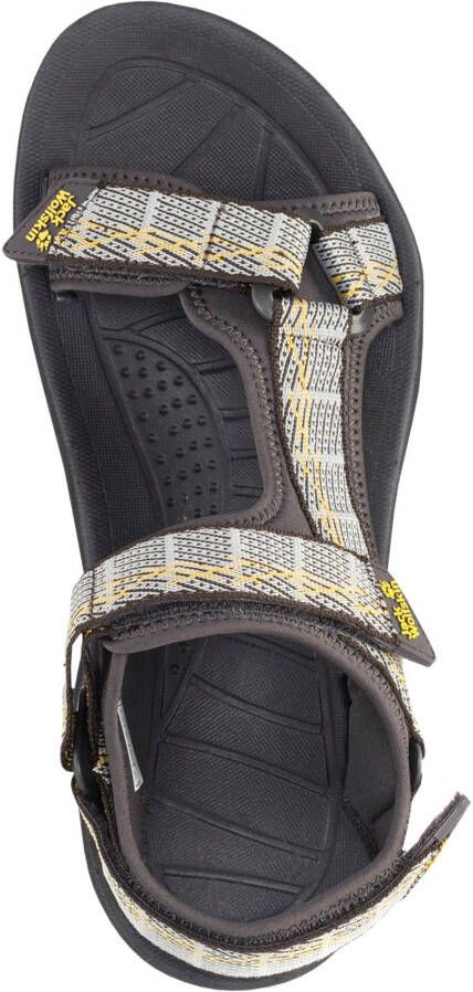 Jack Wolfskin Outdoorsandalen WAVE BREAKER M met klittenbandsluiting