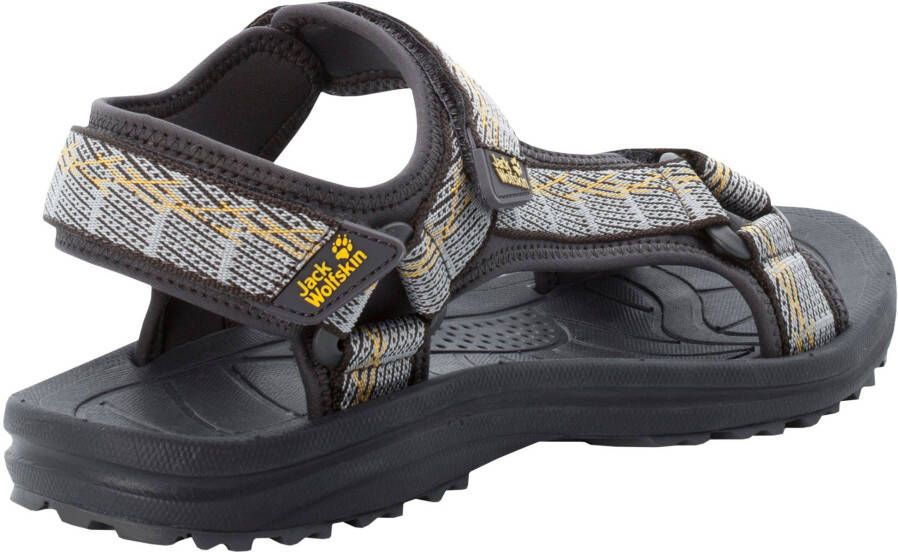 Jack Wolfskin Outdoorsandalen WAVE BREAKER M met klittenbandsluiting