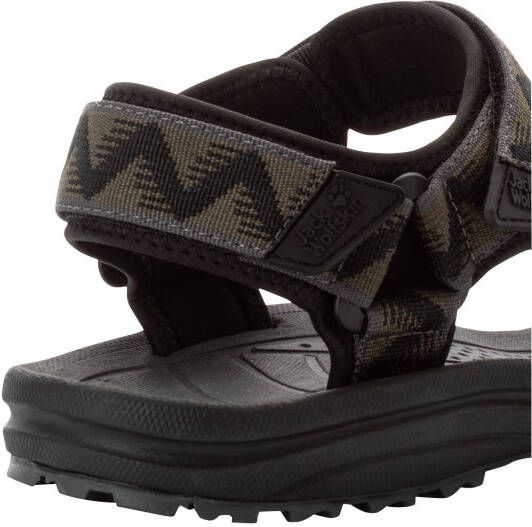 Jack Wolfskin Sandalen WAVE BREAKER M met klittenbandsluiting