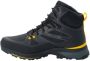 Jack Wolfskin Force Trekker Texapore Mid Waterdichte trekkingschoenen black burly yellow XT - Thumbnail 6