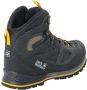 Jack Wolfskin Force Crest Texapore Mid Men Waterdichte trekkingschoenen Heren Black Burly Yellow Xt - Thumbnail 4