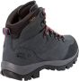 Jack Wolfskin Rebellion Texapore Mid Women Waterdichte trekkingschoenen Dames grey red - Thumbnail 5